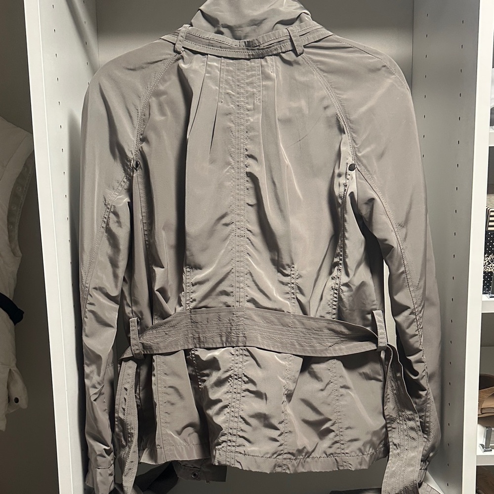 Zara Basic Light Gray/Green Jacket - image 4